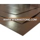 reinforced graphite sheet/ panel with tanged metal insert