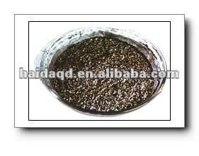 Crystalline natural flake graphtie for graphite electrode